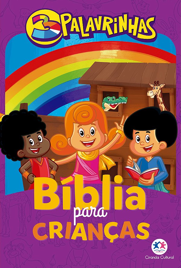Livro 3 Palavrinhas - Bíblia para crianças