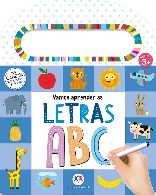 Livro Vamos aprender as letras