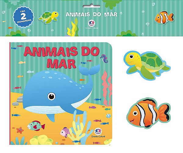 Livro Animais do mar