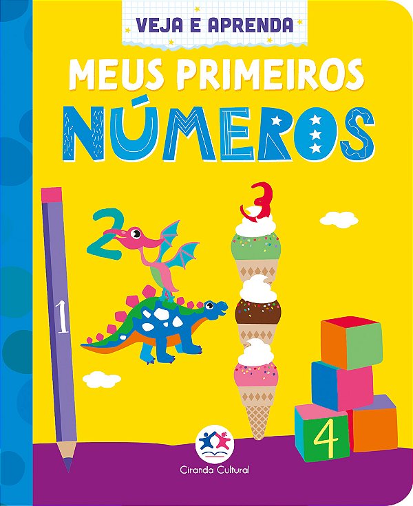 Livro Meus primeiros números