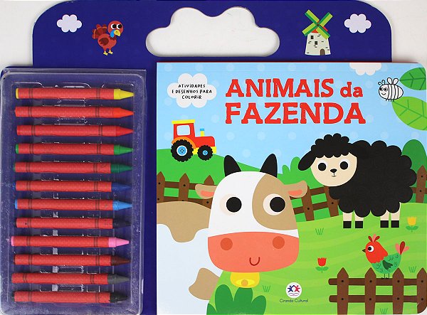 Livro Animais da fazenda