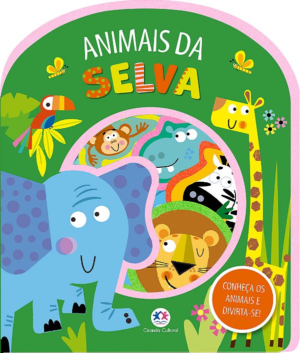Livro Animais da selva