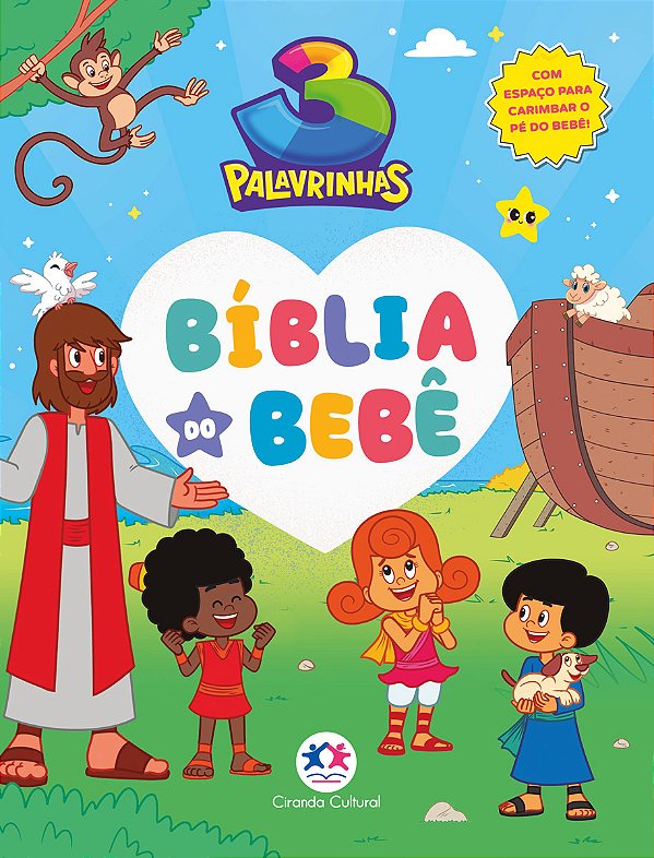 Livro 3 Palavrinhas - Bíblia do bebê
