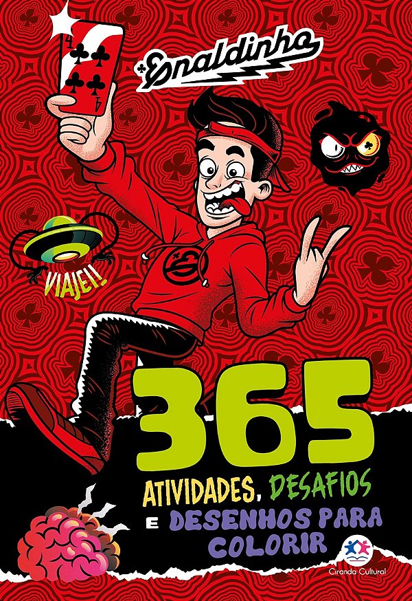 Livro Enaldinho - 365 Atividades, Desafios E Desenhos Par...