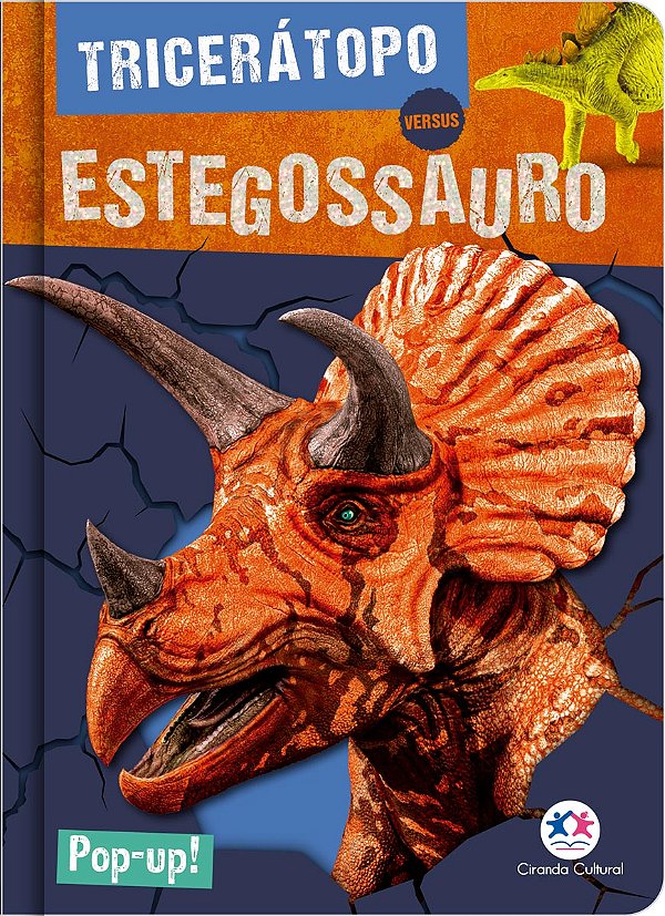 Livro Tricerátopo versus Estegossauro
