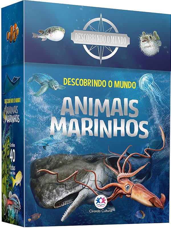 Livro Animais marinhos