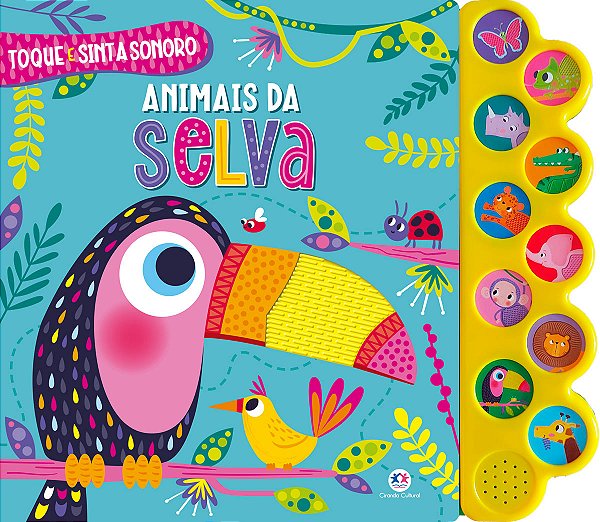 Livro Animais da Selva