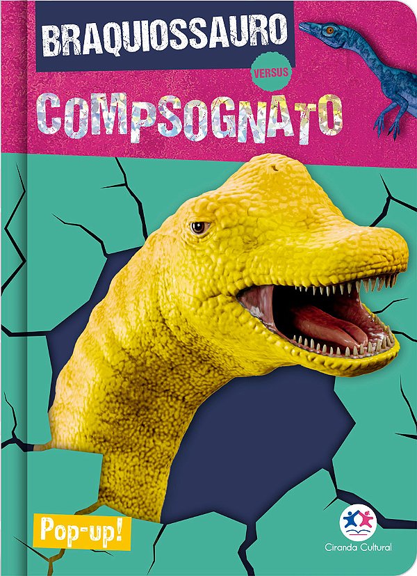Livro Braquiossauro versus Compsognato