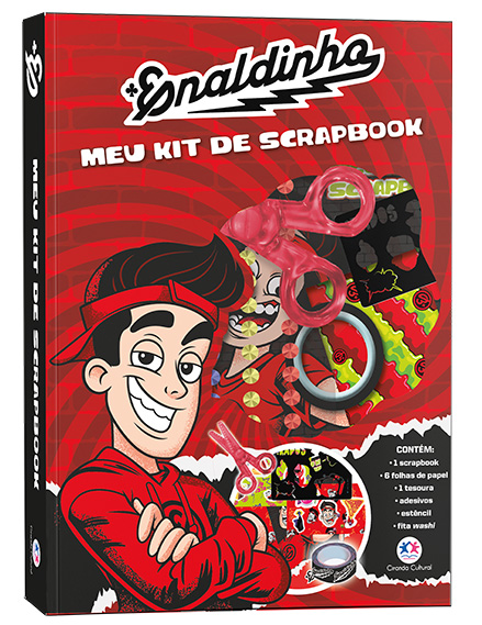 Livro Enaldinho - Meu kit de Scrapbook