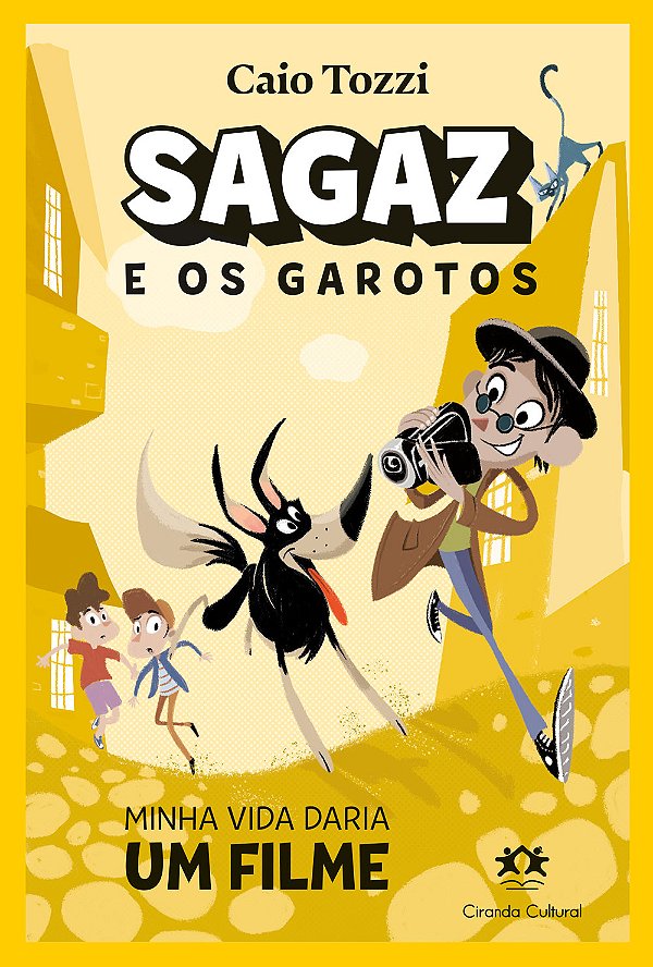 Livro Sagaz e os garotos - Minha vida daria um filme