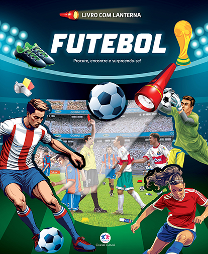 Livro Futebol - Livro com lanterna