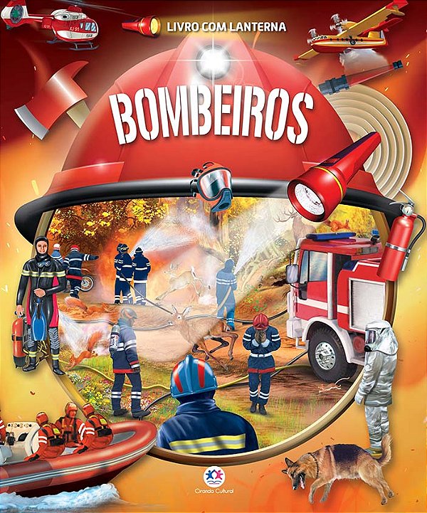 Livro Bombeiros - Livro com lanterna