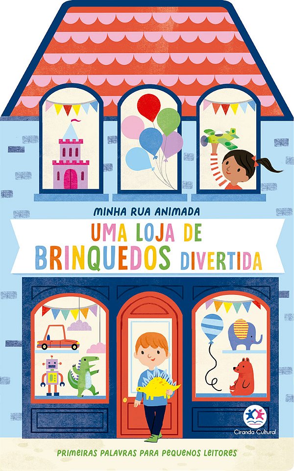 Livro Uma Loja de Brinquedos Divertida
