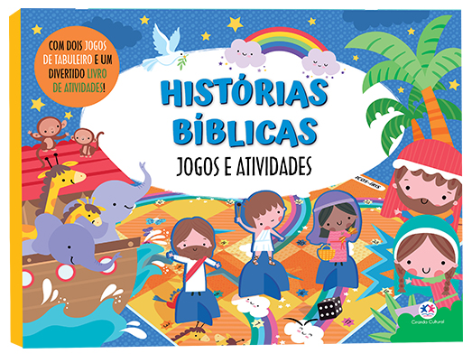 Livro Histórias Bíblicas - Jogos e atividades