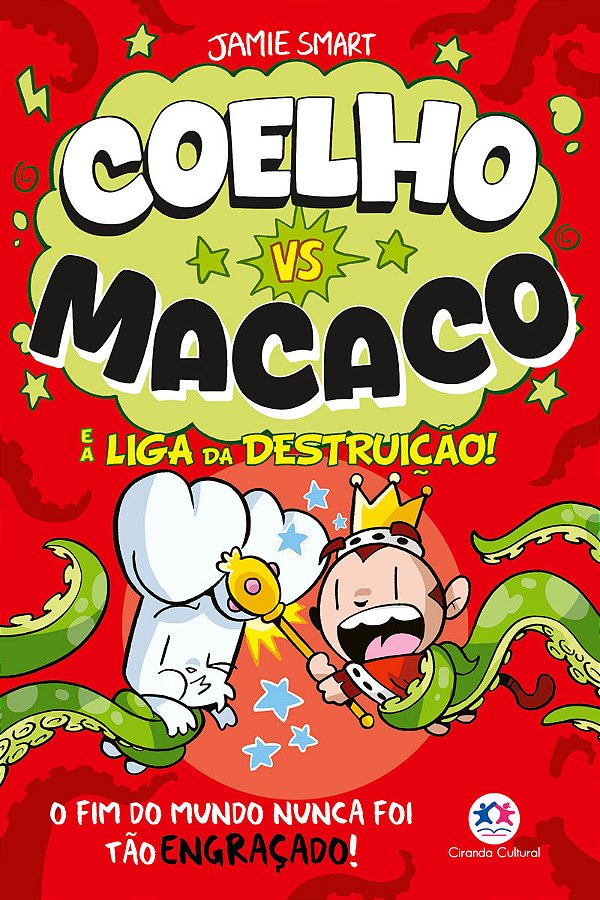 Livro Coelho vs Macaco e a liga da destruição! Livro 3
