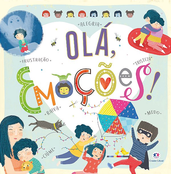 Livro Olá, Emoções! Meu Livro dos Sentimentos