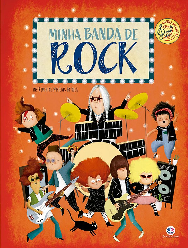 Livro Minha banda de rock - Livro musical
