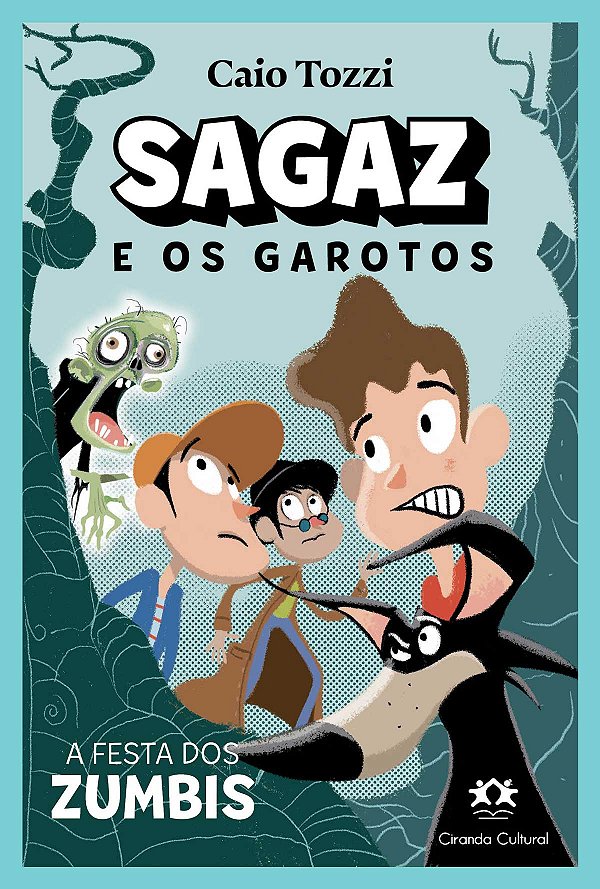 Livro Sagaz e os Garotos - A Festa dos Zumbis
