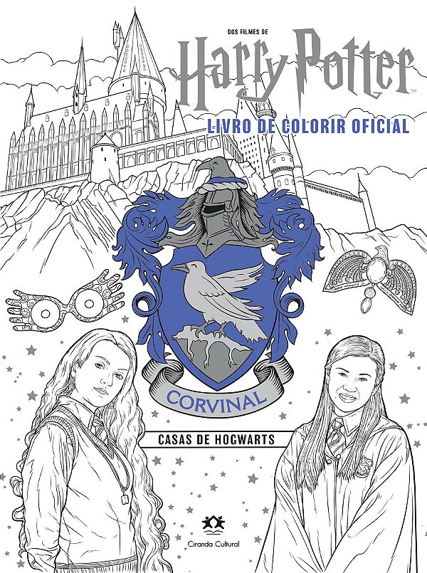 Livro Harry Potter Casas de Hogwarts - Corvinal: Livro de Color...