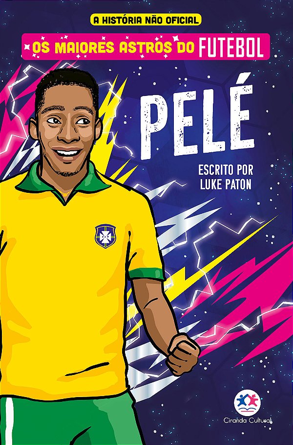 Livro Os maiores astros do futebol - Pelé