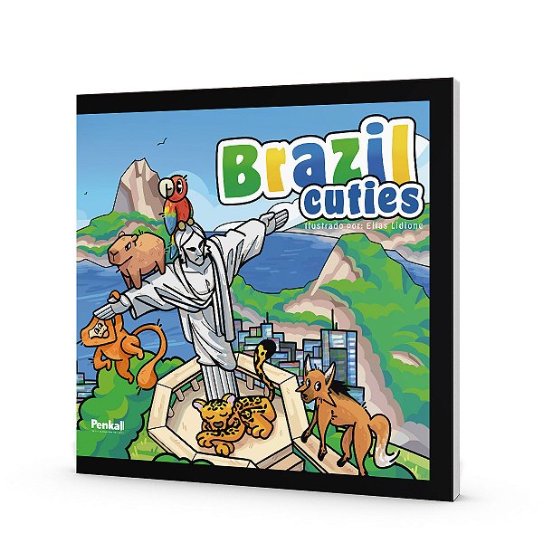 Livro Brazil Cuties - Livro De Colorir