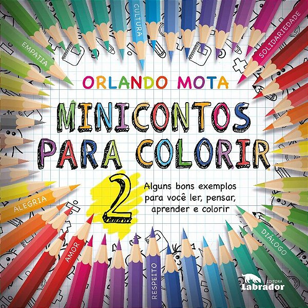 Livro Minicontos para colorir 2