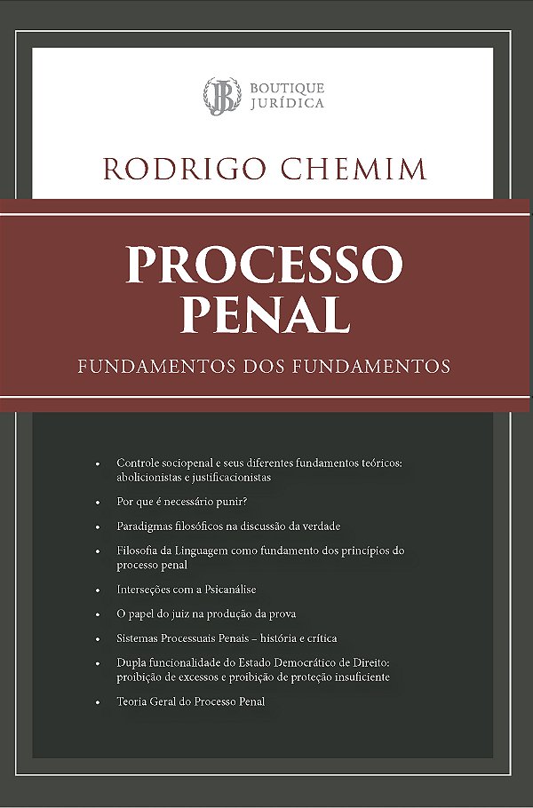 Livro Processo penal