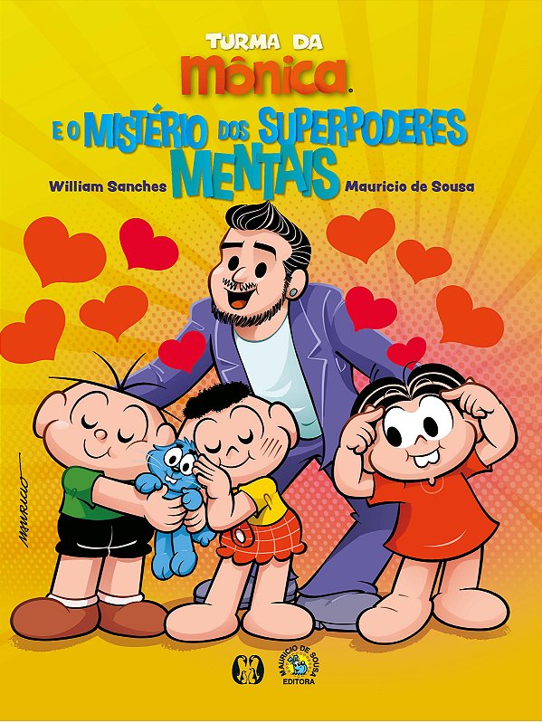 Livro Turma da Mônica e o Mistério dos Superpoderes Menta...