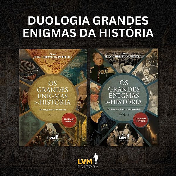 Livro Kit Duologia Grandes Enigmas Da História