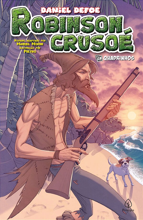 Livro Robinson Crusoé: em quadrinhos