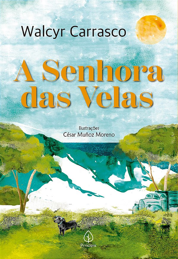 Livro A senhora das velas