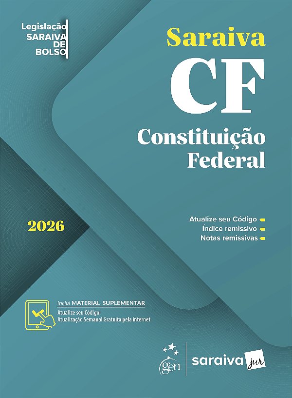 Livro Constituição Federal - Legislação Saraiva de Bolso - 1ª E...
