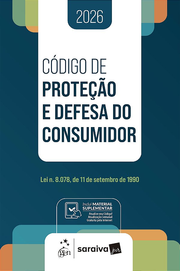 Livro Código de Proteção e Defesa do Consumidor - 1ª Edição 202...