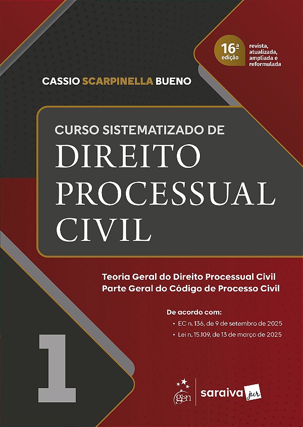 Livro Curso Sistematizado de Direito Processual Civil - Vol.1 -...