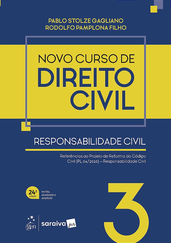 Livro Novo Curso de Direito Civil - Vol.3 - Responsabilidade Ci...