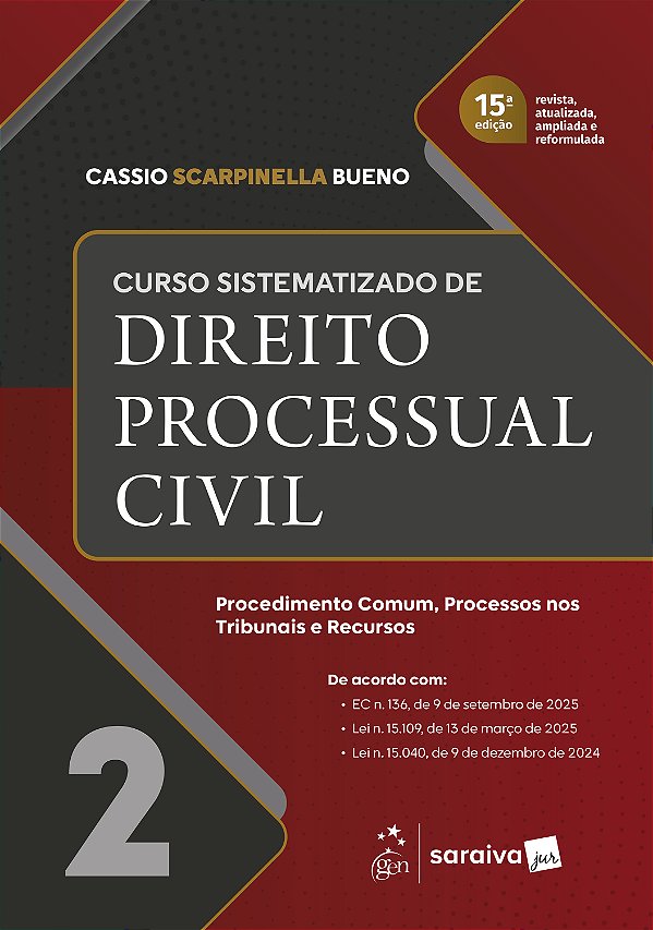 Livro Curso Sistematizado de Direito Processual Civil - Vol.2 -...