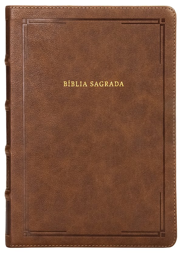 Livro Bíblia Nvi Referência - Capa Barroca