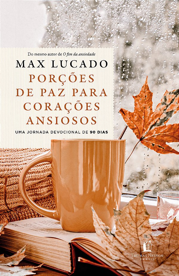 Livro Porções De Paz Para Corações Ansiosos