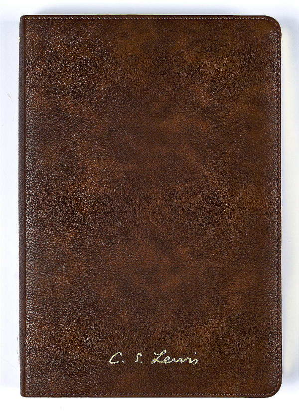 Livro Bíblia C. S. Lewis - Nvi - Couro-Soft Marrom, Leitu...