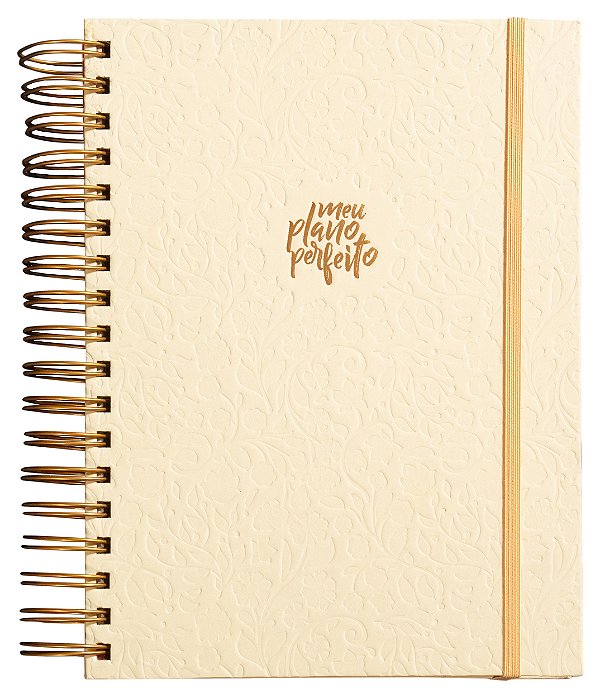 Livro Meu Plano Perfeito, Planner Sem Data, Capa Creme | Planne...