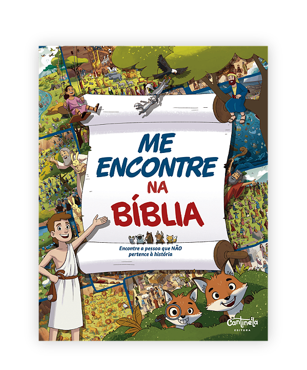 Livro Me encontre na bíblia