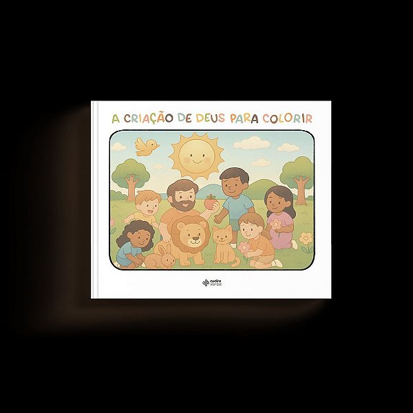 Livro A criação de Deus para colorir