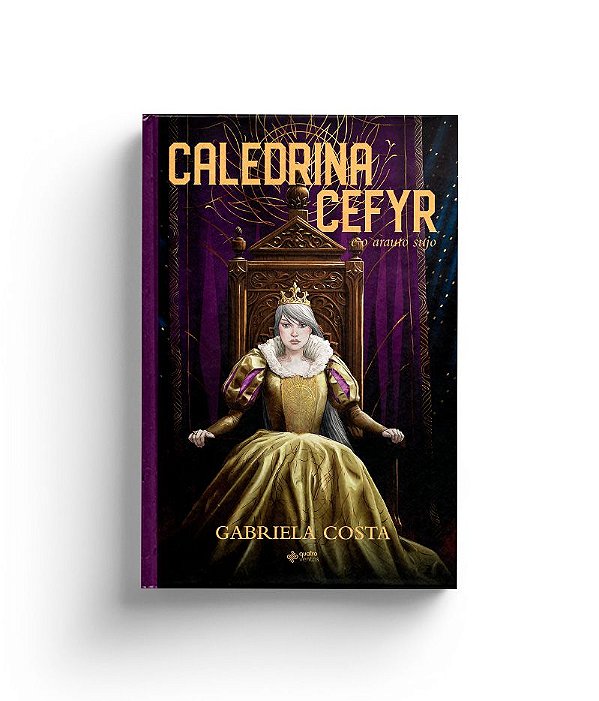 Livro Caledrina cefyr e o arauto sujo: Capa brochura