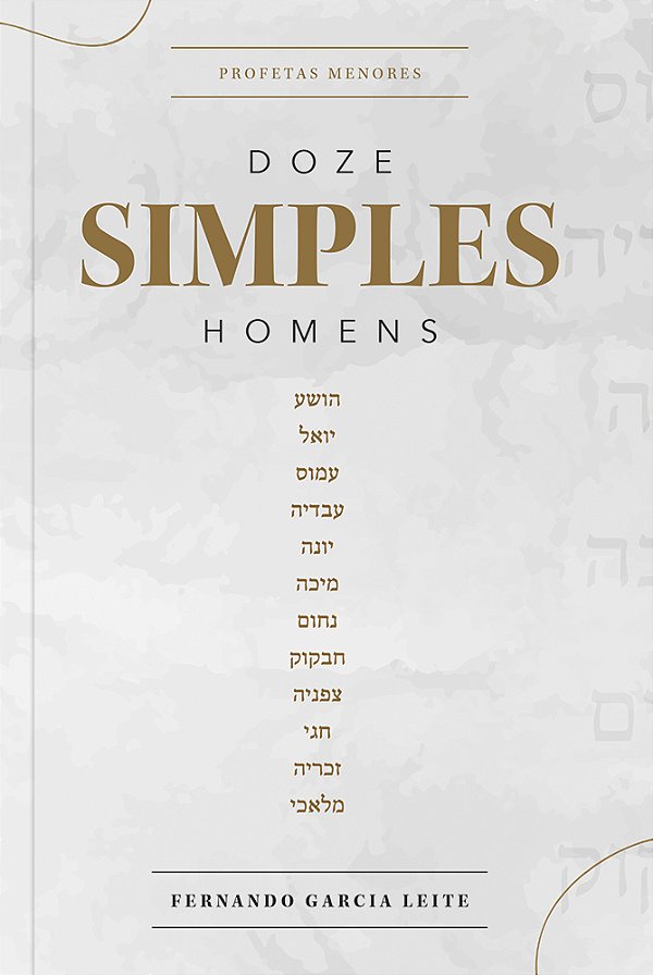 Livro Doze simples homens: Profetas Menores