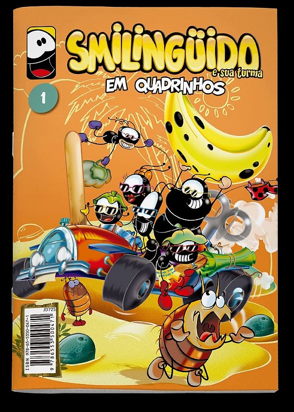 Livro Smilinguido e sua turma em quadrinhos - Vol. 1