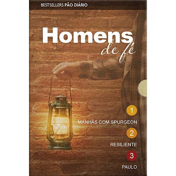 Livro Box - Homens de fé - 3 livros: Convite à comunhão c...