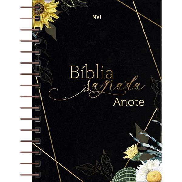 Livro Bíblia anote - Eu te louvo: Bíblia com espaço de an...