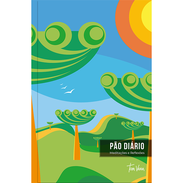 Livro Pão Diário - Meditações E Reflexões - Arte Araucári...