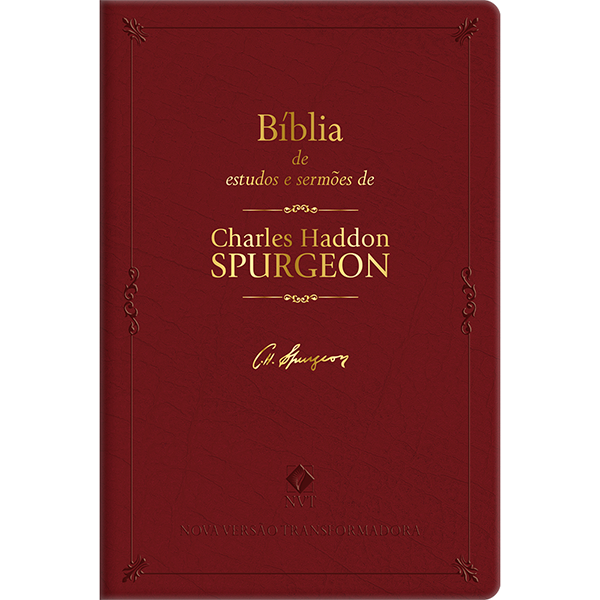 Livro Bíblia De Estudos E Sermões De Charles H. Spurgeon
