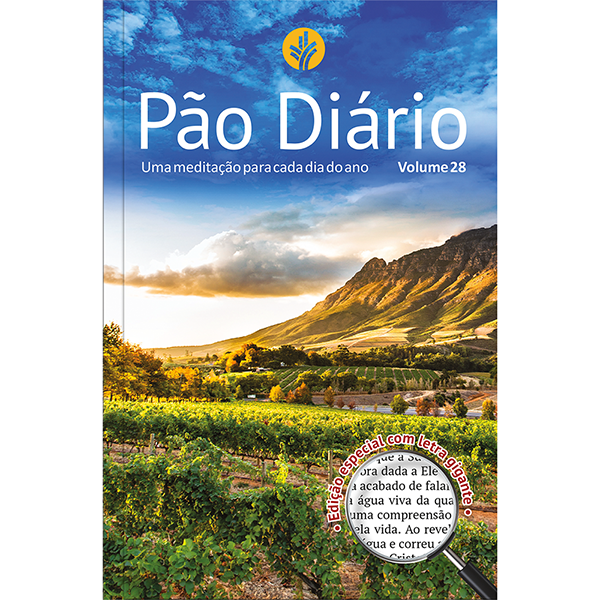 Livro Pão Diário - Volume 28 - Letra Gigante - Paisagem